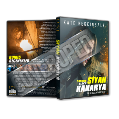 Siyah Kanarya - Canary Black - 2024 Türkçe Dvd Cover Tasarımı